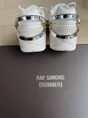 Raf Simons Runner Cylon 21 White Trainers Sneakers Shoes Boots 10 