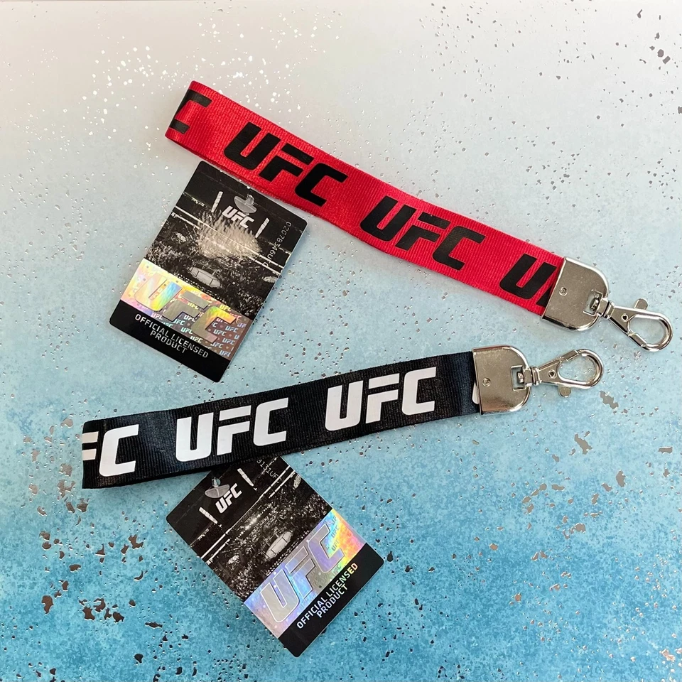 UFC LANYARD WRISTLETKEY-CHAIN STRAP *NEW* MIXED MARTIAL ARTS GOODS - Image 2 of 2