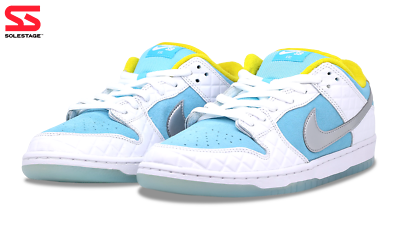 Size 8.5 - FTC x Nike Dunk SB Low Lagoon Pulse for sale online | eBay