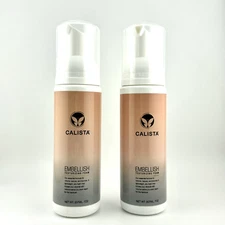 (2) Calista Embellish Hair Texturizing Foam 7 oz NEW