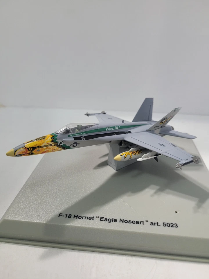 Armour 1/100 Scale Aircraft 5023 - F18 Hornet Eagle Noseart No Box. Used - Image 2 of 4