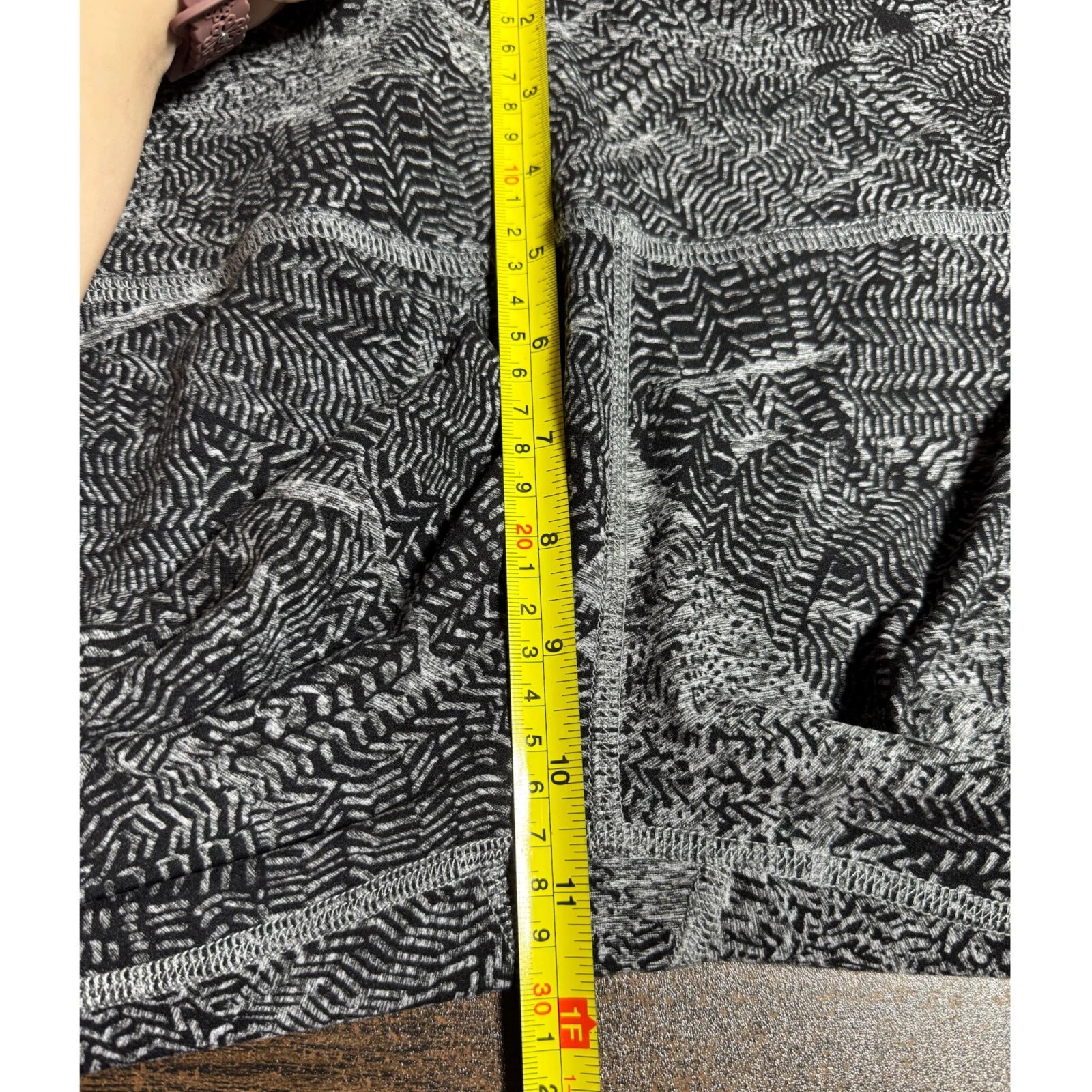 beyond-yoga fern print crop ankle leggings