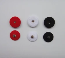 Sewing fabric covered Popper Metal snap Fasteners Buttons Press 11-31mm 10 sets 