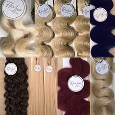 Tape in Hair Extensions Invisible Seamless Skin Weft Natural Remy Human Hair US