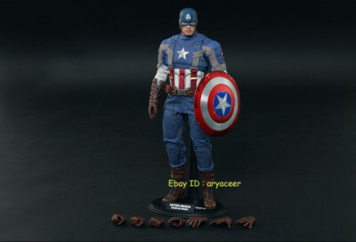 Hot Toys MMS240 The Winter Soldier Captain America Golden Age Ver