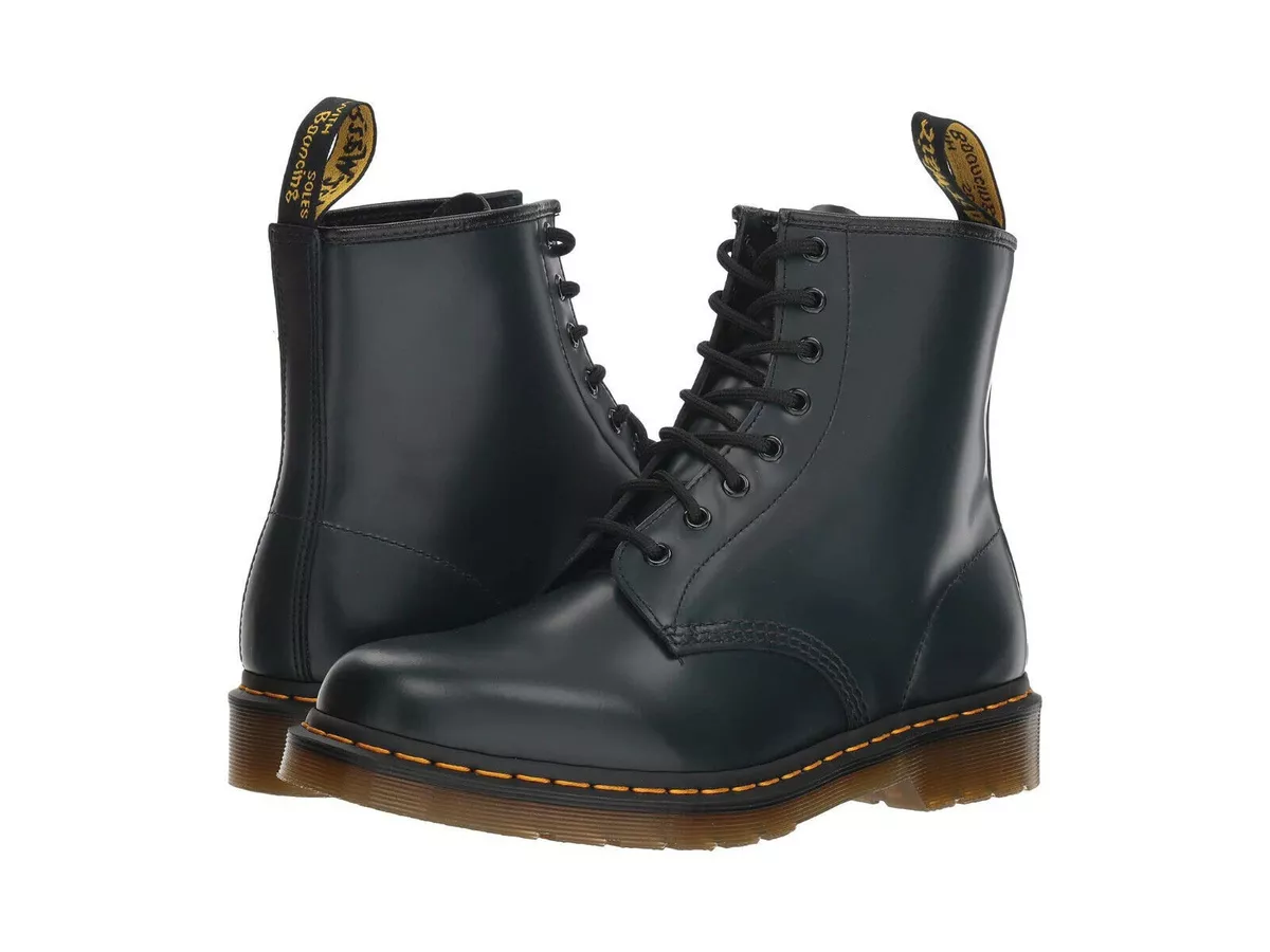 Botas de 8 ojos unisex Dr. Martens 1460 de cuero liso 11822411