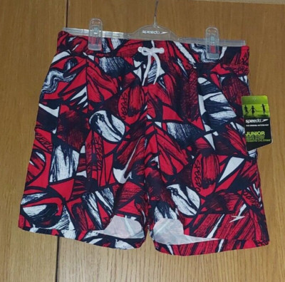 SPEEDO JUNIOR BEDRUCKTE FREIZEIT 15'' WASSERSHORTS GRÖSSE: XL (ALTER 12-13 JAHRE)