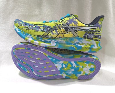 ASICS NOOSA TRI 14 Lime Zest/Sky Men's Running Shoes - Size 11.5