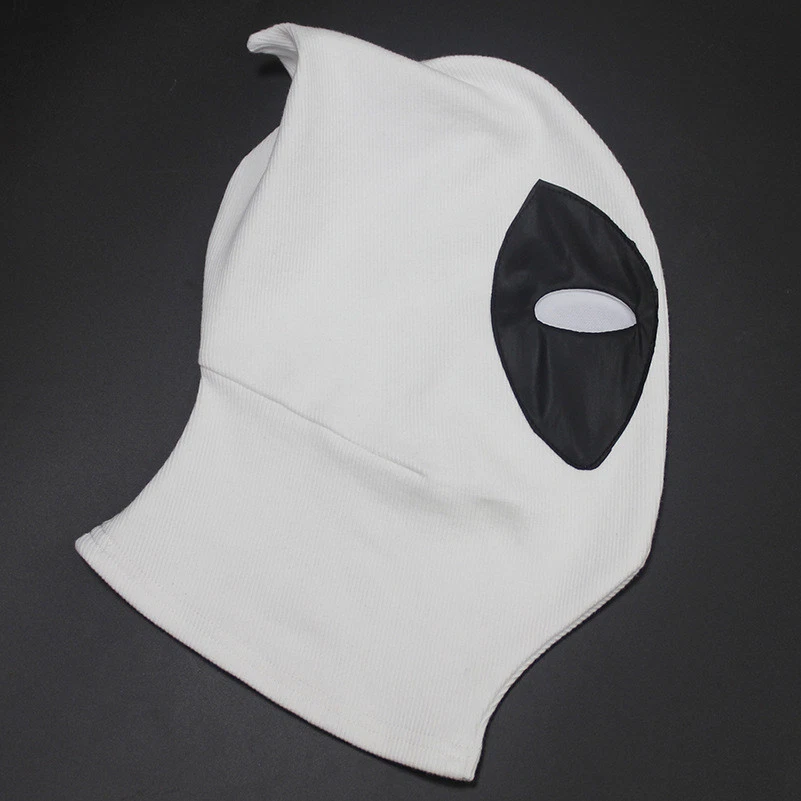 X-Men Deadpool Masks Balaclava Halloween Costume Cosplay Headgear White Hood - Image 4 of 4