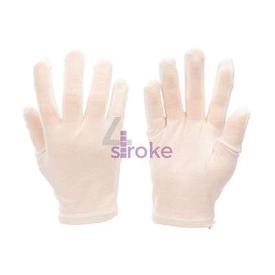 12 Pairs White Cotton Butler Liner Beauty Moisturising Magician Waiter Gloves Uk Industrial Work Gloves