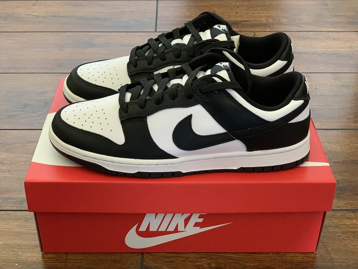 NIKE DUNK LOW PANDA LOW RETRO MENS UK 10 BLACK WHITE ORCA MAX OG