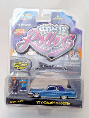 Jada 85 Cadillac Brougham Homie Rollerz Lowrider + Payday & B-Boy