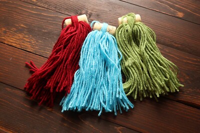 Aquarium Spawning Mop - Small Floating (choose color) Acrylic Yarn