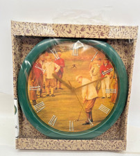NOS GOLF Quartz Wall Clock 10 1/2", (9187)