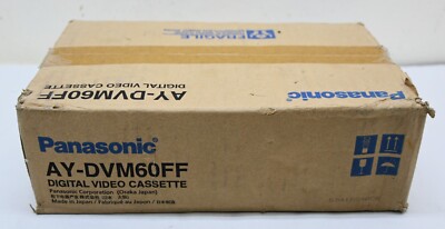 Panasonic AY-DVM60FF Digital Video Cassette -Min 5-Pack (Sealed