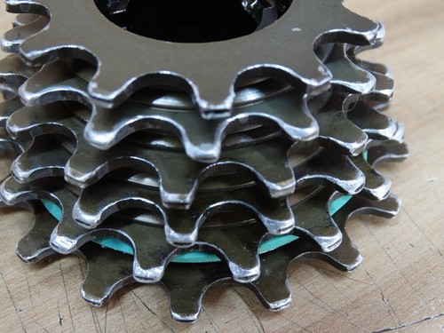 MAILLARD COURSE DURAL SLIGHTLY USED 6 SPEED TT FREEWHEEL BLOCK 12- 17 223gms - Picture 3 of 6