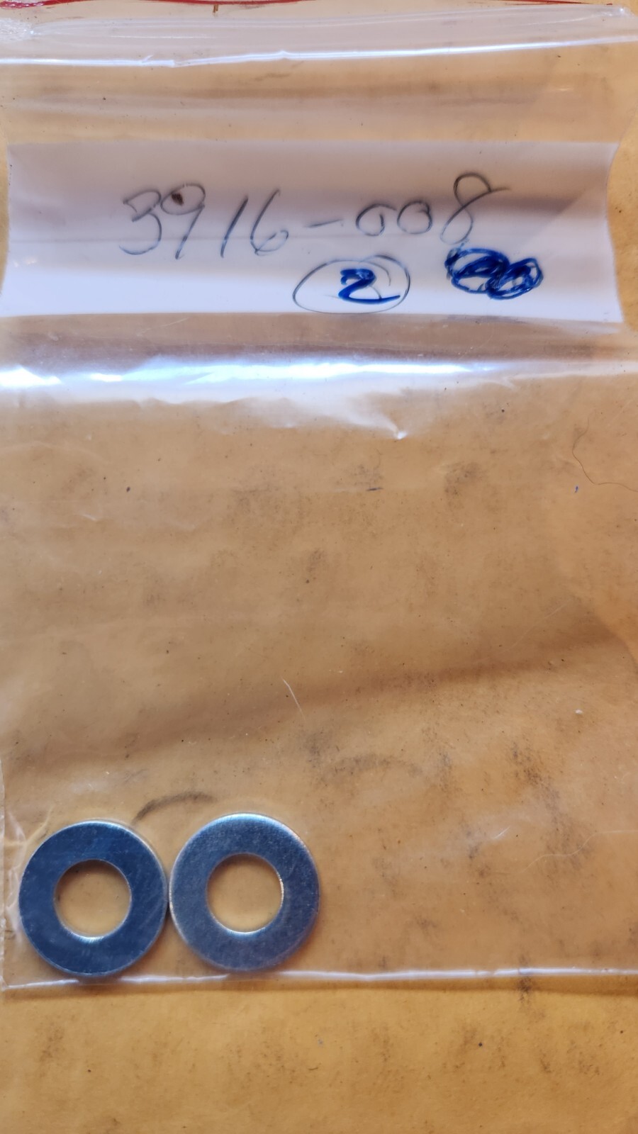 (2) PACK NOS FOR EMAK EFCO 3916008 WASHER 3916-008 [6747E]