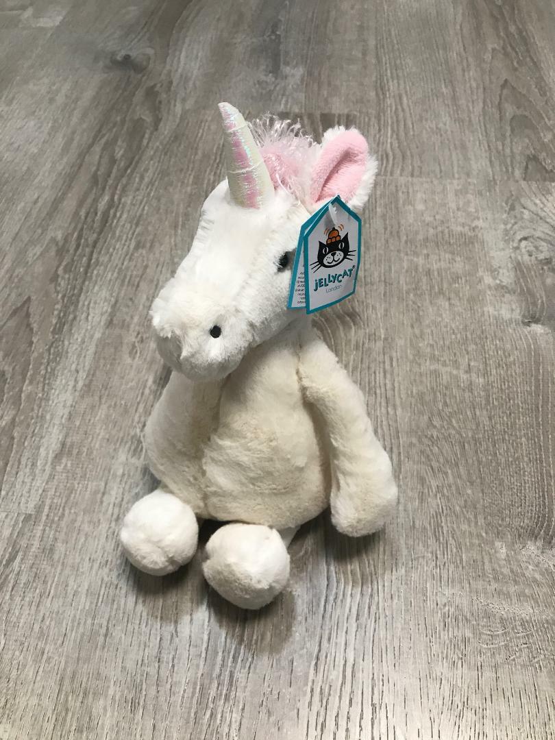 jellycat medium bashful unicorn