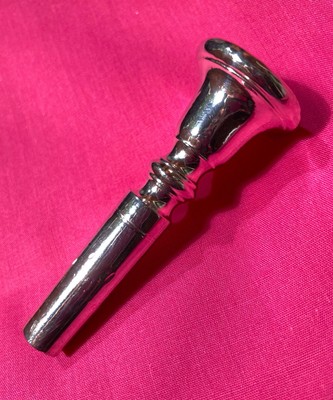 Antique Trumpet/Mellophone? Mouthpiece-Short Shank-Funnel Cup-Great Condition!
