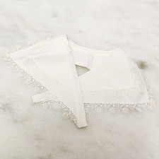 Vintage 50s Lace Trimmed Collar