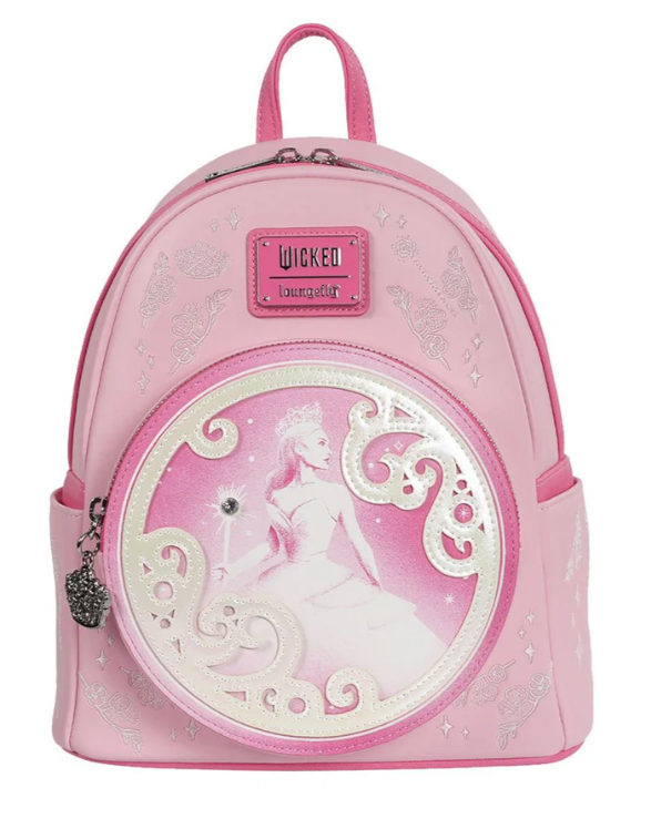 Loungefly Glinda Pink Bubble Mini Backpack Wicked For Good Bag