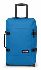 Valigia Cabina Eastpak TRANVERZ S - 42L, 51x32.5x23 Cm, Triple Denim Blu, Doppio Scomparto Con Cinghie - Foto 2