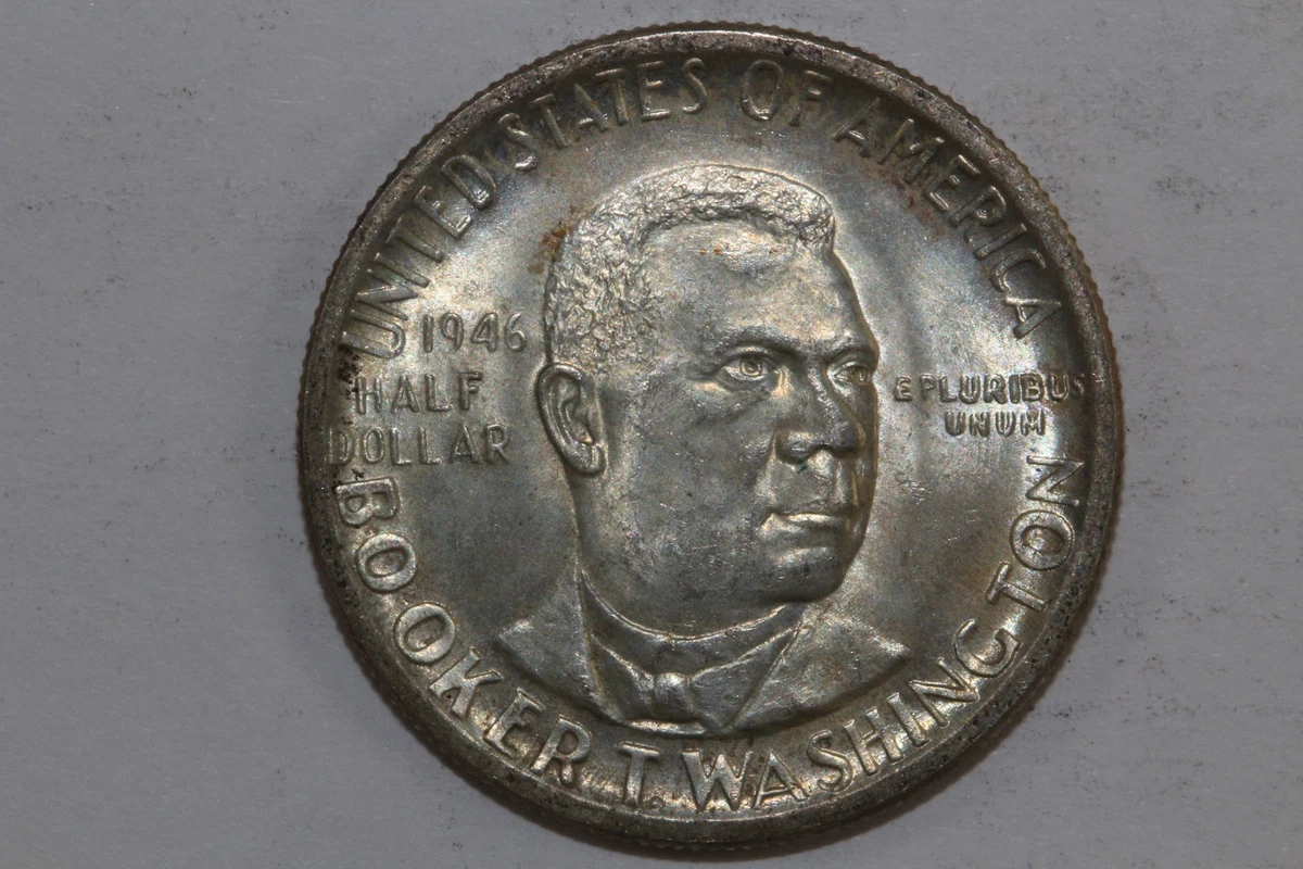 Booker T Washington Half for sale | eBay