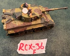 15mm Painted Flames of War Tiger Tank Lot RCX-36