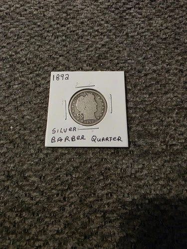 1892 p Barber Quarter