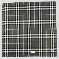 Vintage Burberry Handkerchief Neckerchief Bandana Pocket Square