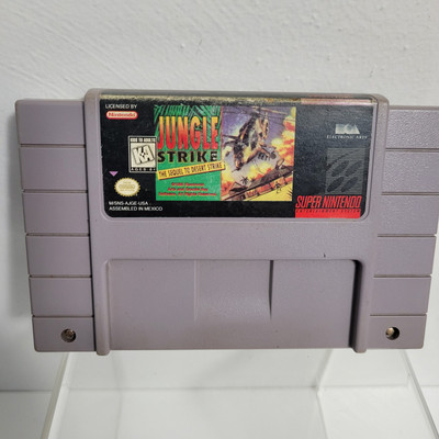 Super Nintendo Jungle Strike : Sequel to Desert Strike - SNES Plays Great