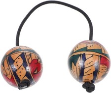 Handprint Asalato Aslatua Kashaka Instrument African Shaker Double Gourd Perc...