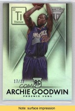 2013-14 Panini Titanium Ti 22 17/22 Archie Goodwin #127 READ 7n6