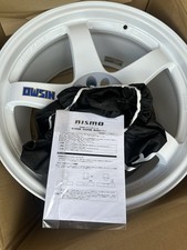 Nismo Lmgt4 40th Anniversary 18x9.5 12 5x114.3 White Set Of 4