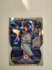 2023 Bowman Chrome 1st Lava Refractor #BCP-131 Alejandro Osuna /399 (RC)