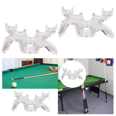 Clear Billiard Bridge Head Acrylic Snooker Bridge Head for Game Club Players