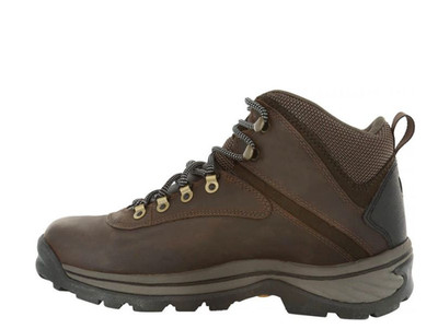 Timberland Mens Boots 11 Waterproof White Ledge Hiker Leather Mid Lace Up 12135