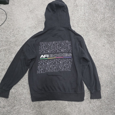 AFI Full Zip Hoodie XL ''Bodies'' Tour 2022 Band Concert Alt Post Hardcore Goth