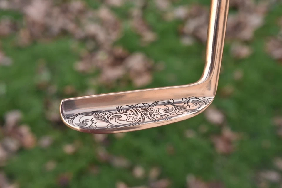 LEFT HAND The Wilson Portsider Stunning Gold Custom Putter Napa 8802 MILLED LH - Image 3 of 4