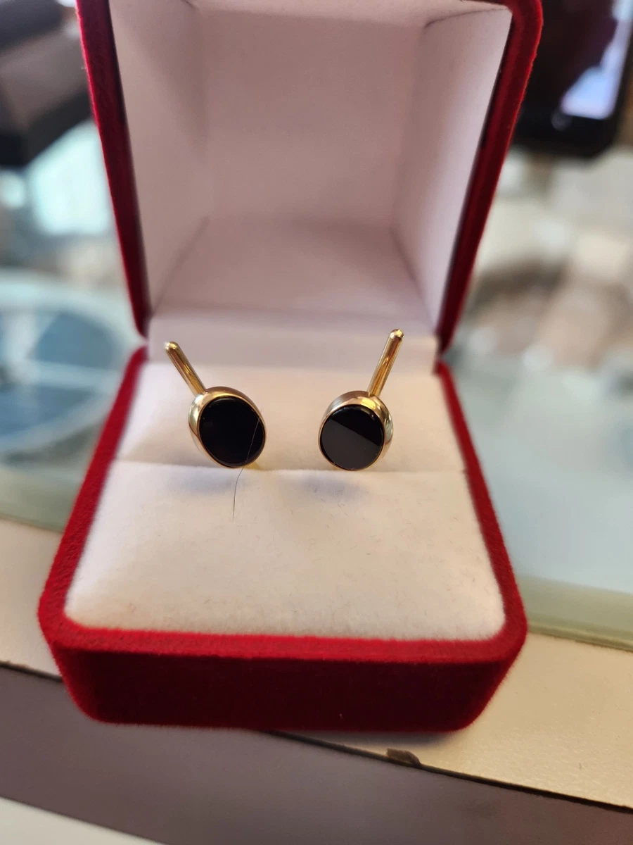 14k Gold Cufflinks for Men for sale - eBay