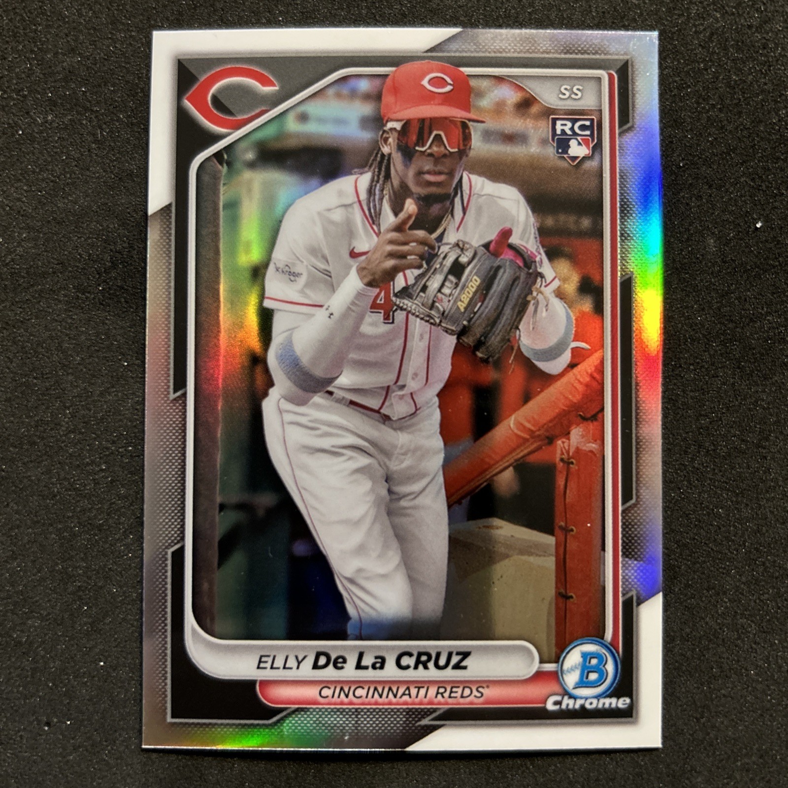 2024 Bowman Chrome Elly De La Cruz Rookie Image Variation #42 Cincinnati 