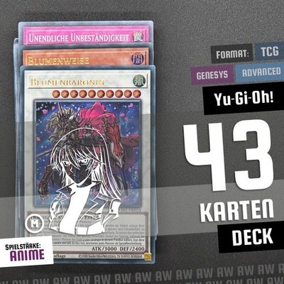 Yugioh! - Sherry LeBlanc Deck - Blumen - Blumenbaronin - ORIGINAL & Deutsch   