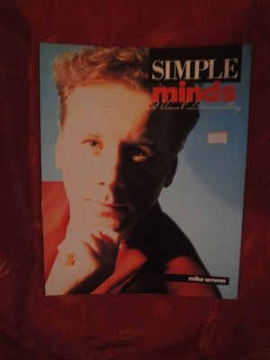 SIMPLE MINDS-A VISUAL DOCUMENTARY 1970-89  RARE BUCH BIOGRAPHIE GROSSFORMAT  !!