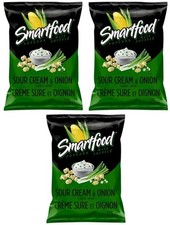 Smartfood Sour Cream  Onion Flavor Seasoned Popcorn, 175g 3 Pack 