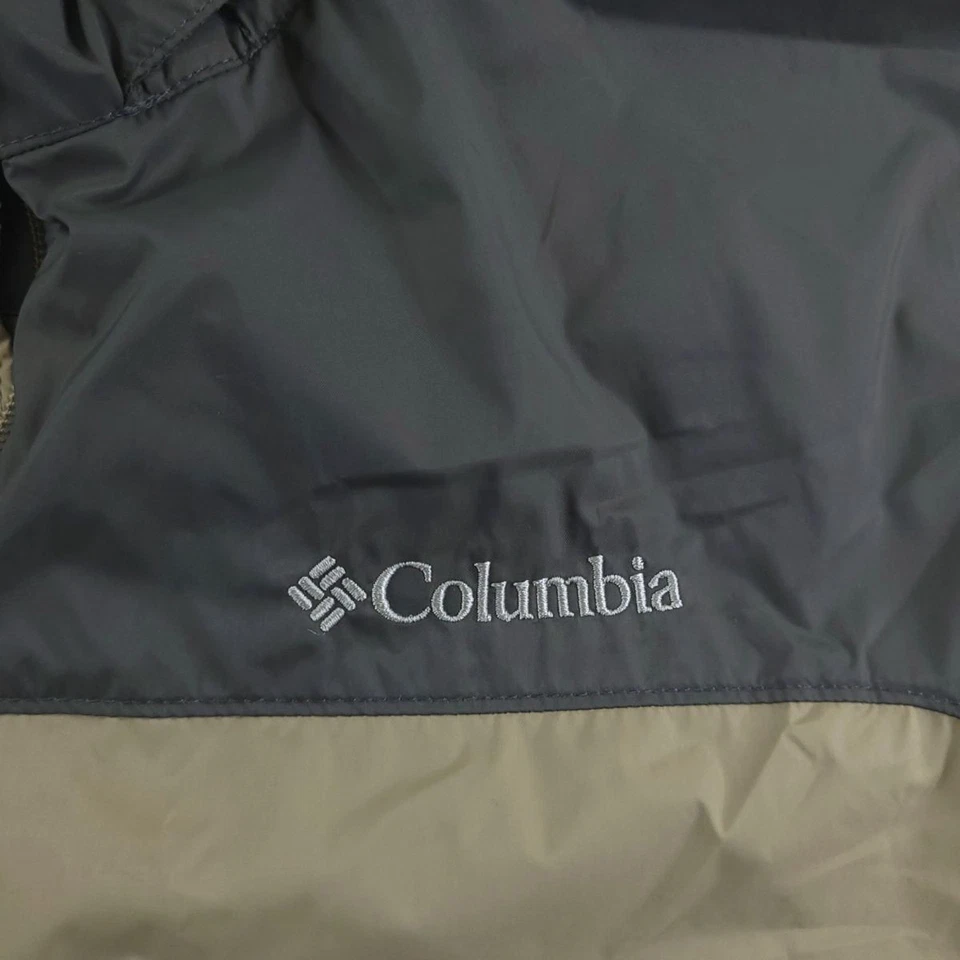 Chaqueta Columbia Glennaker Lake Para Hombre Grande Omni Escudo Embalable Nylon Con Capucha Foto 3 de 4