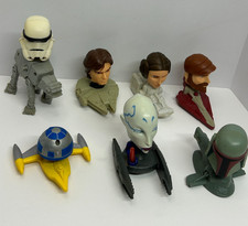 Star Wars 2008 McDonald  s Happy Meal Toys, Lot Of 7