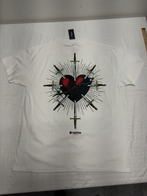 T-Shirt Primitive Apparel Saint Tee/White Extra Large NWT