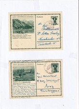 RA142/ Austria Całostka 1 S Tradycyjne 4 pocztówki obrazkowe oo