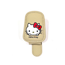 Sanrio Hello Kitty Khaki Car Visor Sunglasses Holder Clip Anime Kawaii