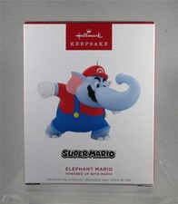 2025 Hallmark Ornament - ELEPHANT MARIO - 4th in Powered Up w/Mario Series - NIB